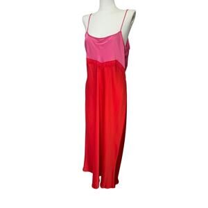 Gianni Bini Pink and Red Mini Dress